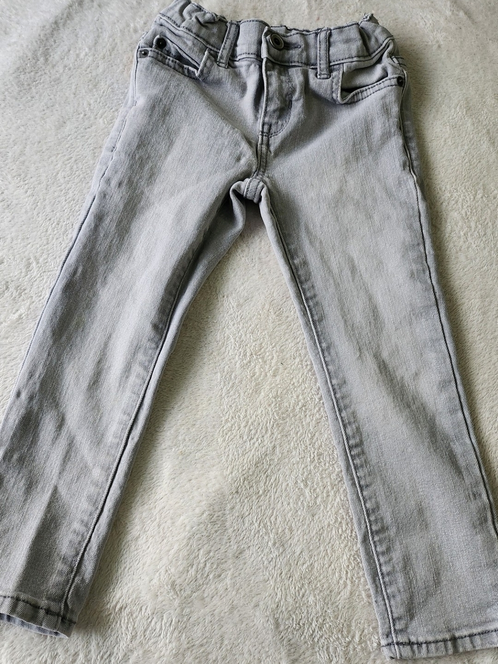 Boy Slim Fit Grey Jeans